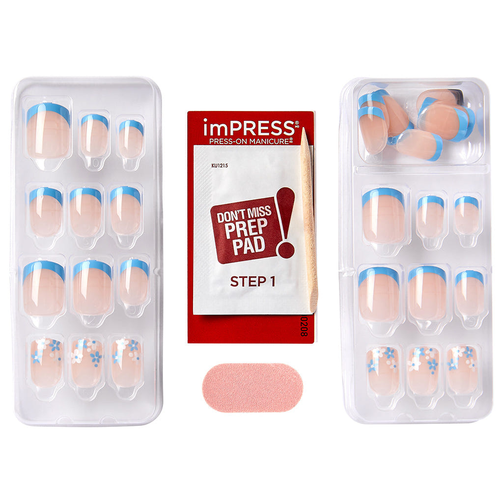 Kiss ImPRESS Press-On False Nails - Snooze (Components)