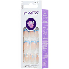 Kiss ImPRESS Press-On False Nails - Snooze (Angled Shot 2)