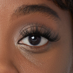 Kiss ImPRESS Press-On Falsies Cluster Lashes - Bold Volume (Model Shot)