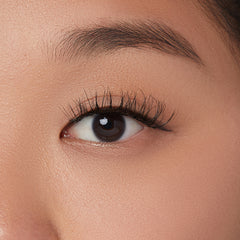 Kiss ImPRESS Press-On Falsies Cluster Lashes - Edgy Wispy (Model Shot)