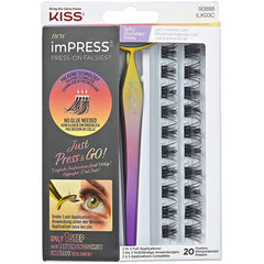 Kiss imPRESS Press-on Falsies Lash Kit - Spiky