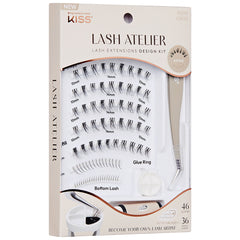 Kiss Lash Atelier Lash Extensions Design Kit - Anime (Angled Packaging Shot 1)