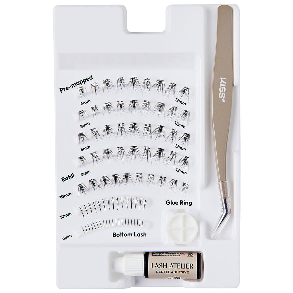 Kiss Lash Atelier Lash Extensions Design Kit - Natural (Components)
