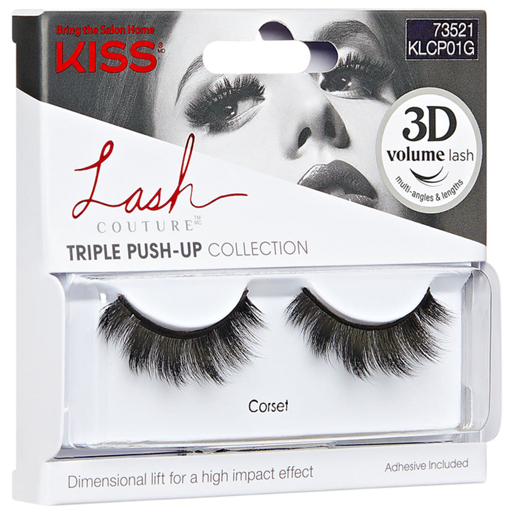 Kiss Lash Couture Triple Push-Up - Corset (Angled Packaging Shot 1)
