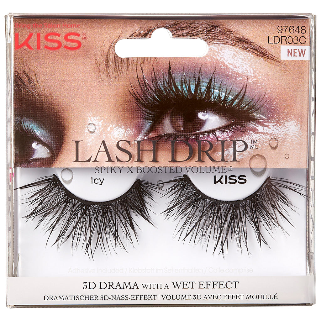 Kiss Lash Drip Lashes Icy False Eyelashes