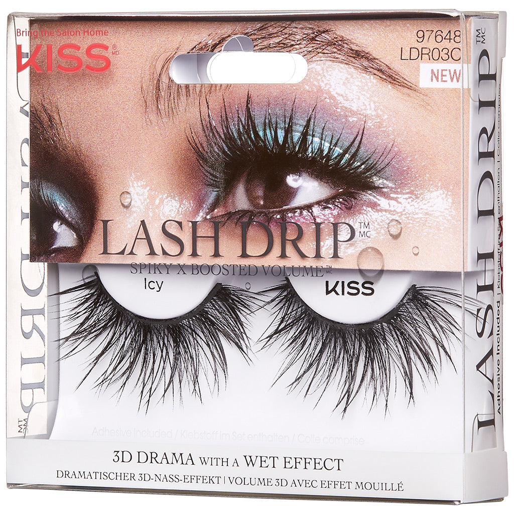 Kiss Lash Drip Lashes Icy False Eyelashes