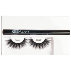 Kiss Lash Glue Liner Black & Appeal Lashes (Components)