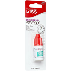 Kiss Maximum Speed Nail Glue (3g) - Angled Packaging Shot 1