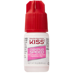 Kiss Maximum Speed Nail Glue - Pink (3g) - Bottle