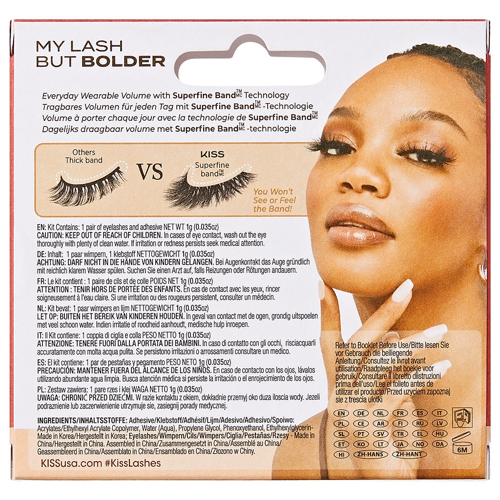 Kiss My Lash But Bolder - Slim Thicc (Back)