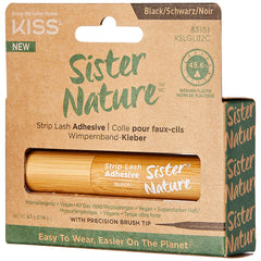Kiss Sister Nature Strip Lash Adhesive Black (4.1g) - Angled Packaging 2