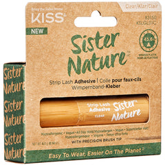 Kiss Sister Nature Strip Lash Adhesive Clear (4.1g) - Angled Packaging 1