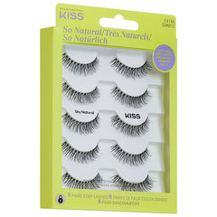 Kiss So Natural Lashes Multipack - Shy Natural (Angled Shot 1)