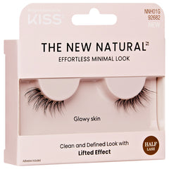 Kiss The New Natural Lashes - Glowy Skin (Angled Packaging Shot 1)