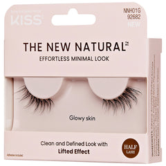 Kiss The New Natural Lashes - Glowy Skin (Angled Packaging Shot 2)