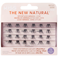 Kiss The New Natural Trio Lashes - Noir