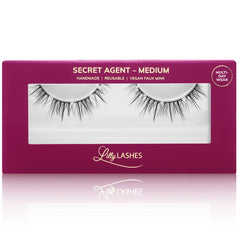 Lilly Lashes 3D Undercover Lash Extension Clusters - Secret Agent Medium