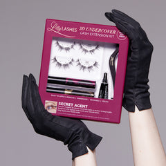 Lilly Lashes 3D Undercover Lash Extension Kit - Espionage (Lifestyle Shot)