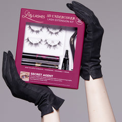 Lilly Lashes 3D Undercover Lash Extension Kit - Secret Agent (Lifestyle Shot)