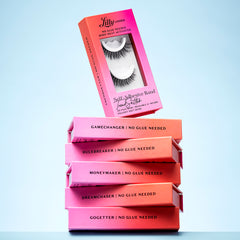 Lilly Lashes Self-Adhesive Band 3D Faux Mink Lashes - Trend Setter (Lifestyle Shot)