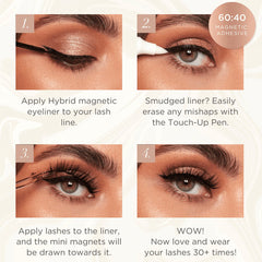 Lola's Lashes Magnetic Lash Kit - Queen Me (Step by Step Instructions)