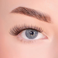 Lola's Lashes Pre-Glued Cluster Lashes - Dark Cocoa (Model Shot 3)
