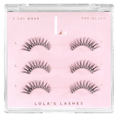 Lola's Lashes Pre-Glued Half Lashes - Bare