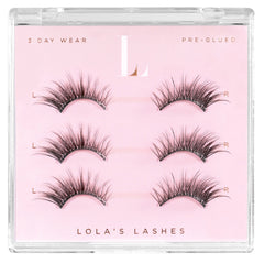 Lola's Lashes Pre-Glued Half Lashes - Tapered Flick