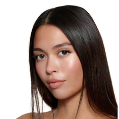 Lola's Lashes Pre-Glued Half Lashes - Tapered Flick (Model Shot 1)