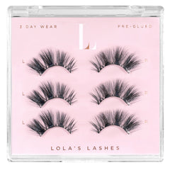 Lola's Lashes Pre-Glued Half Lashes - Velvet Volume