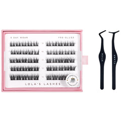 Lola's Lashes Pre-Glued Lashes Kit - Soft Definition