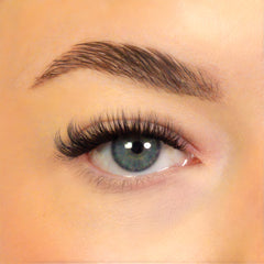 Lola's Lashes Sunday Salon DIY Lash Extensions Starter Kit - Fluffy Russian (Model Shot)