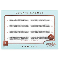 Lola's Lashes Sunday Salon Mixed Length DIY Clusters - Mascara Classic