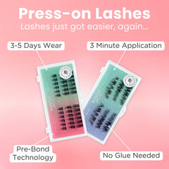 Lola's Lashes Sunday Salon Press-On Lashes Starter Kit - Defined (Information)