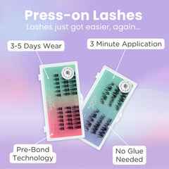 Lola's Lashes Sunday Salon Press-On Lashes Starter Kit - Soft Definition (Info)