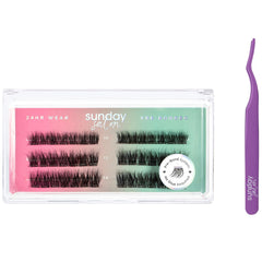 Lola's Lashes Sunday Salon Press-On Lashes Starter Kit - Soft Wisp