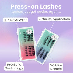 Lola's Lashes Sunday Salon Press-On Lashes Starter Kit - Soft Wisp (Info)