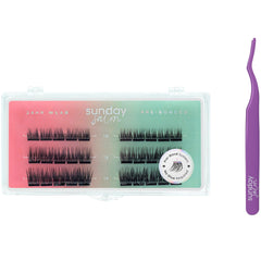 Lola's Lashes Sunday Salon Press-On Lashes Starter Kit - Subtle Density