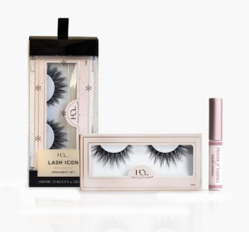 lash icon ornament set