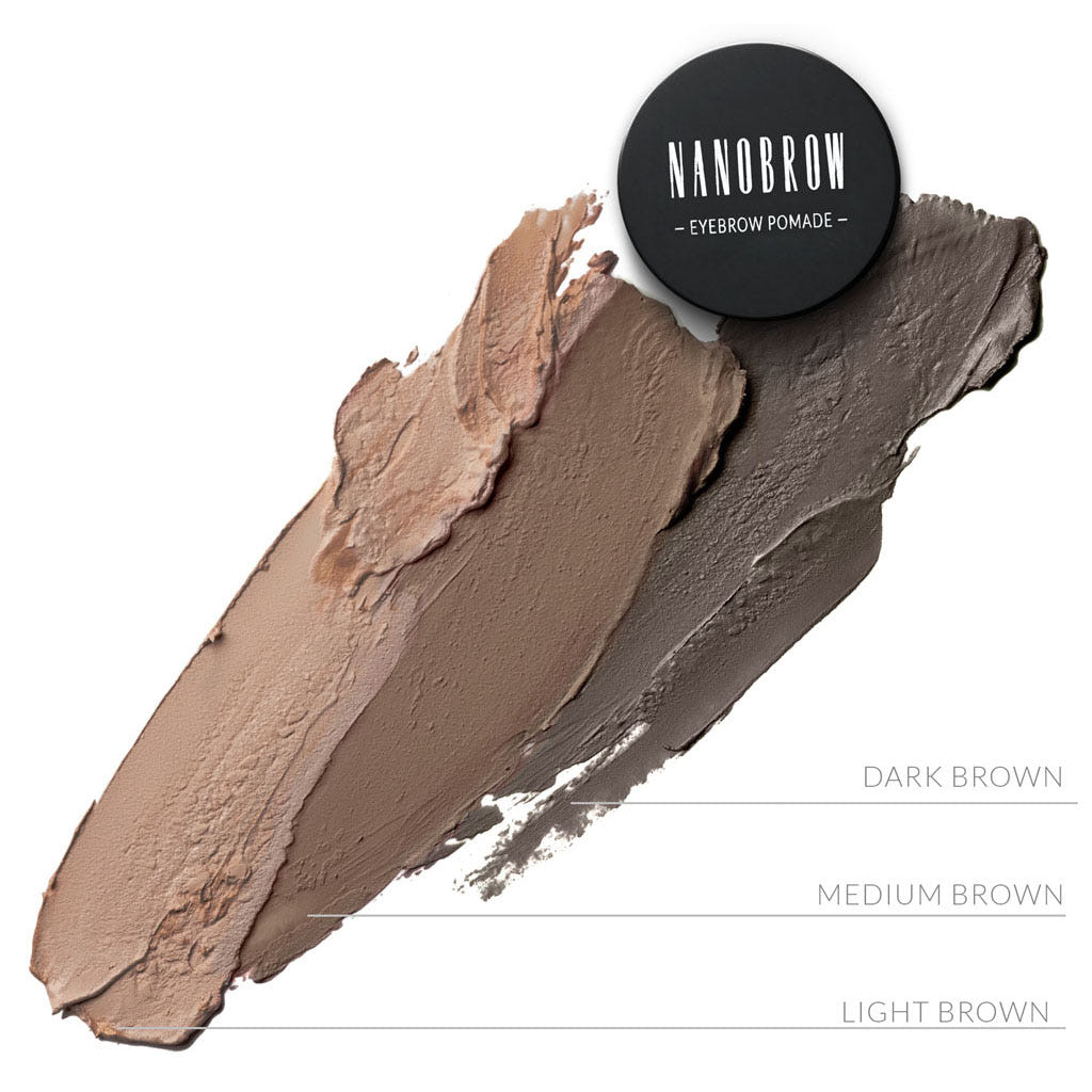 Nanobrow Eyebrow Pomade (6g) - Colour Swatches
