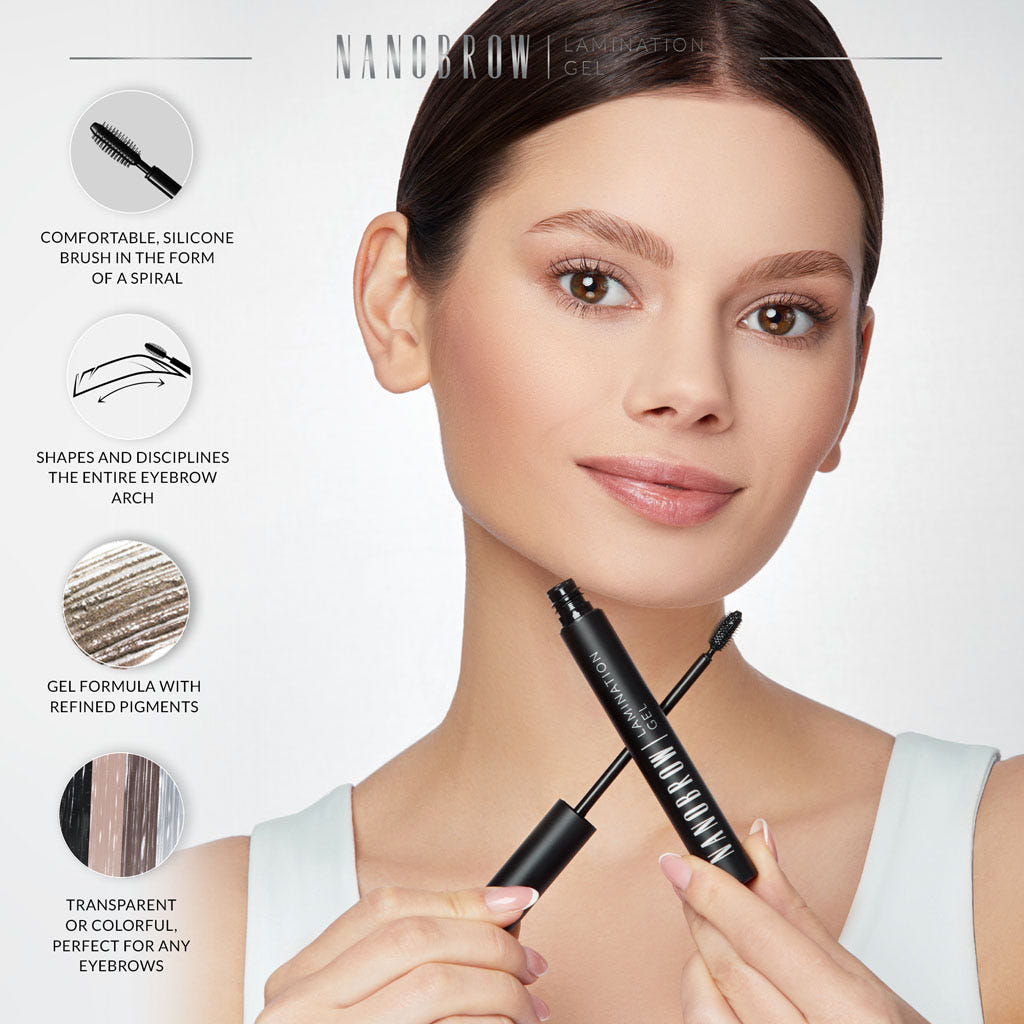 Nanobrow Lamination Gel - Transparent (7ml) - Info 3