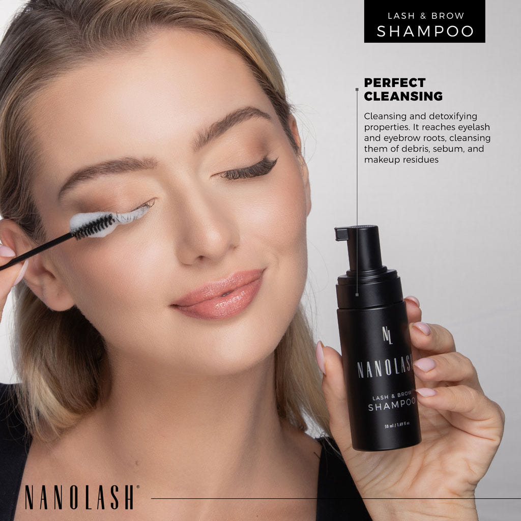 Nanolash Lash & Brow Shampoo (50ml) - Info 2