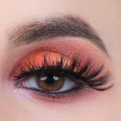Pinky Goat Party Lashes - Farah (Model Shot 2)