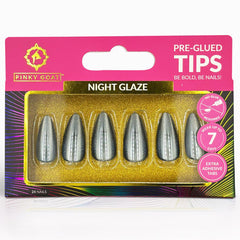 Pinky Goat Nails Pre-Glued Tips - Night Glaze