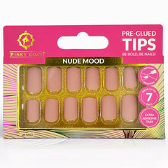Pinky Goat Nails Pre-Glued Tips - Nude Mood
