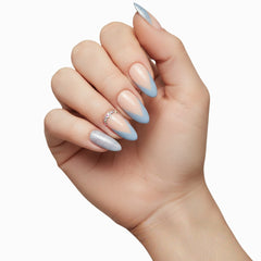 Pinky Goat Nails Salon-Gel Tips - Icy Dream (Model Shot)