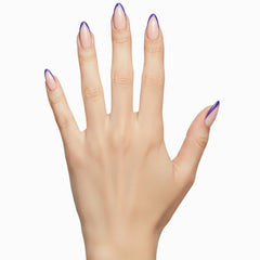 Pinky Goat Nails Salon-Gel Tips - Tribal Grace (Model Shot)