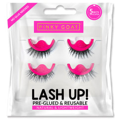 Pinky Goat Pre-Glued Lashes - Lash Up! Natural & Lightweight