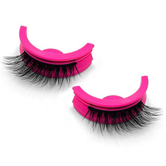 Pinky Goat Pre-Glued Lashes - Lash Up! Natural & Lightweight (Lash Shot 1)