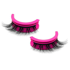 Pinky Goat Pre-Glued Lashes - Lash Up! Natural & Lightweight (Lash Shot 2)